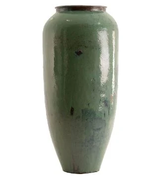 Ánfora verde brillo 160
