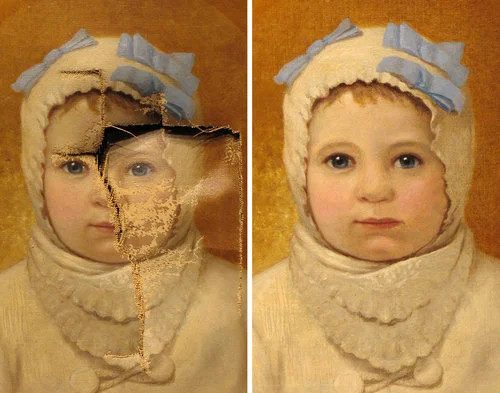 before and after restoration
