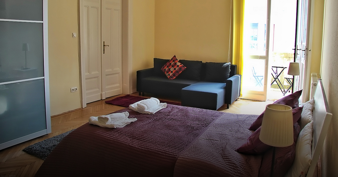   Stay in the Heart of Budapest   Located in the historic Palace Quarter in Central Budapest, Krudy Apartment is a great choice for travellers who are interested in monuments, museums or shopping. M2 Rákóczi tér and Blaha Lujza tér, also M3 Corvin Ne