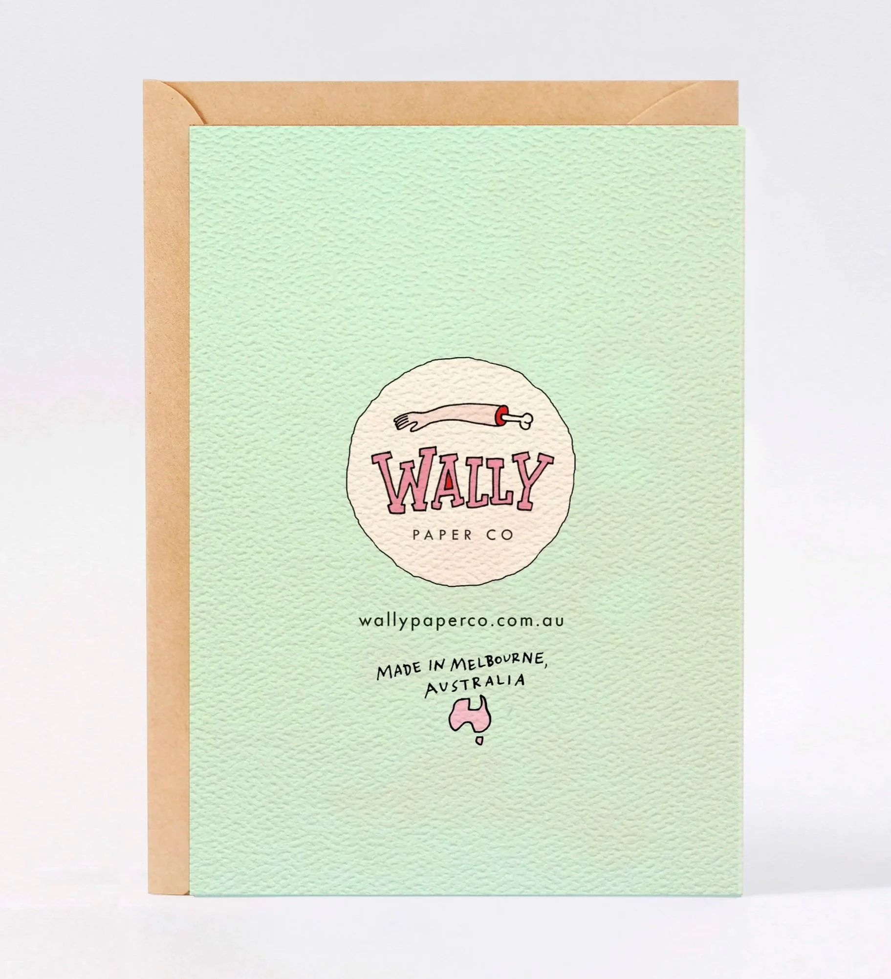 Christmas card - funny Christmas card - Australian made Christmas card - Peace On Earth by Wally Paper Co Melbourne - made in Australia