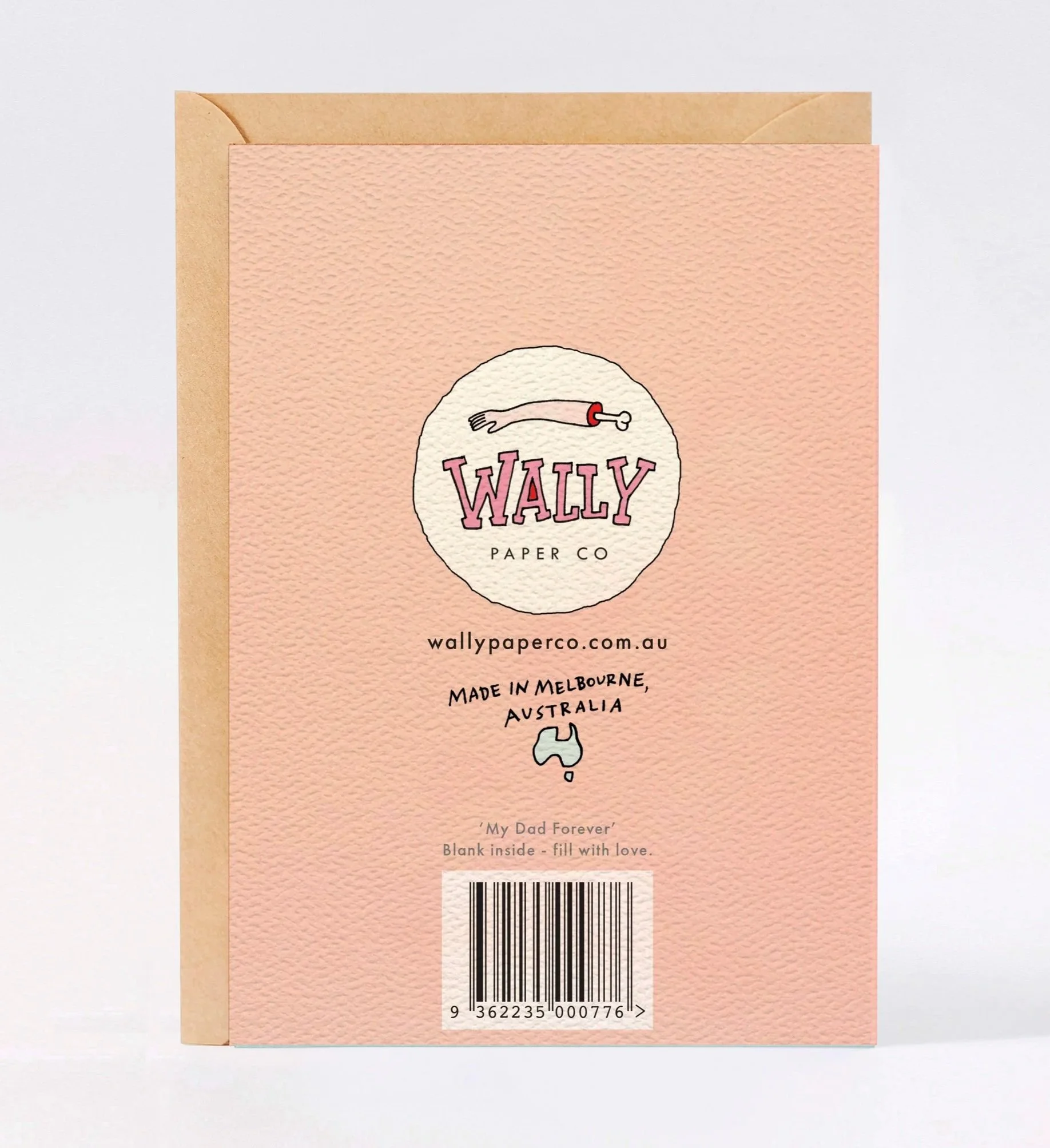 Father's day card - Australian made funny dad card - My Dad Forever by Wally Paper Co Melbourne - made in Australia