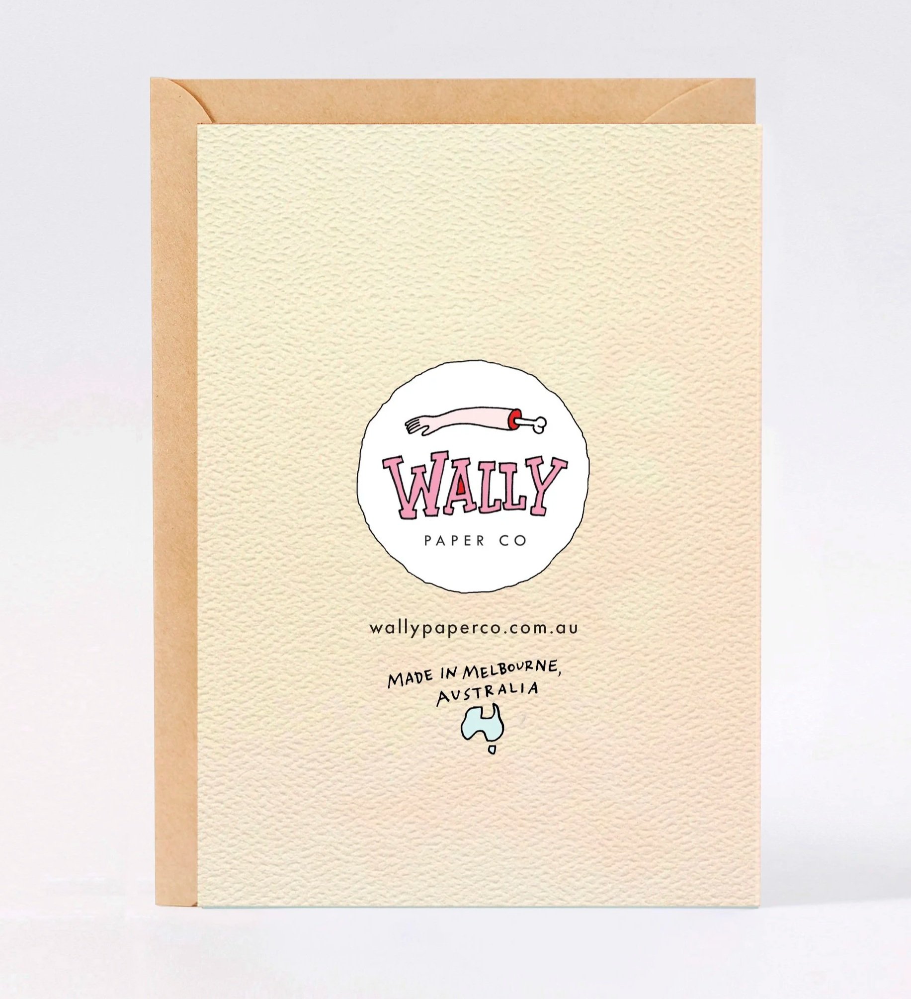 Father's day card - Australian made funny dad card - All the Cool Bands by Wally Paper Co Melbourne - made in Australia