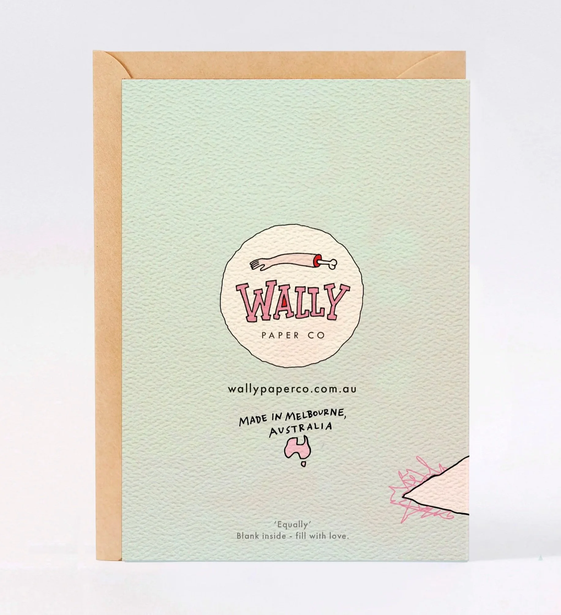 Mother's day card - Australian made mother's day card - Equally by Wally Paper Co Melbourne - made in Australia