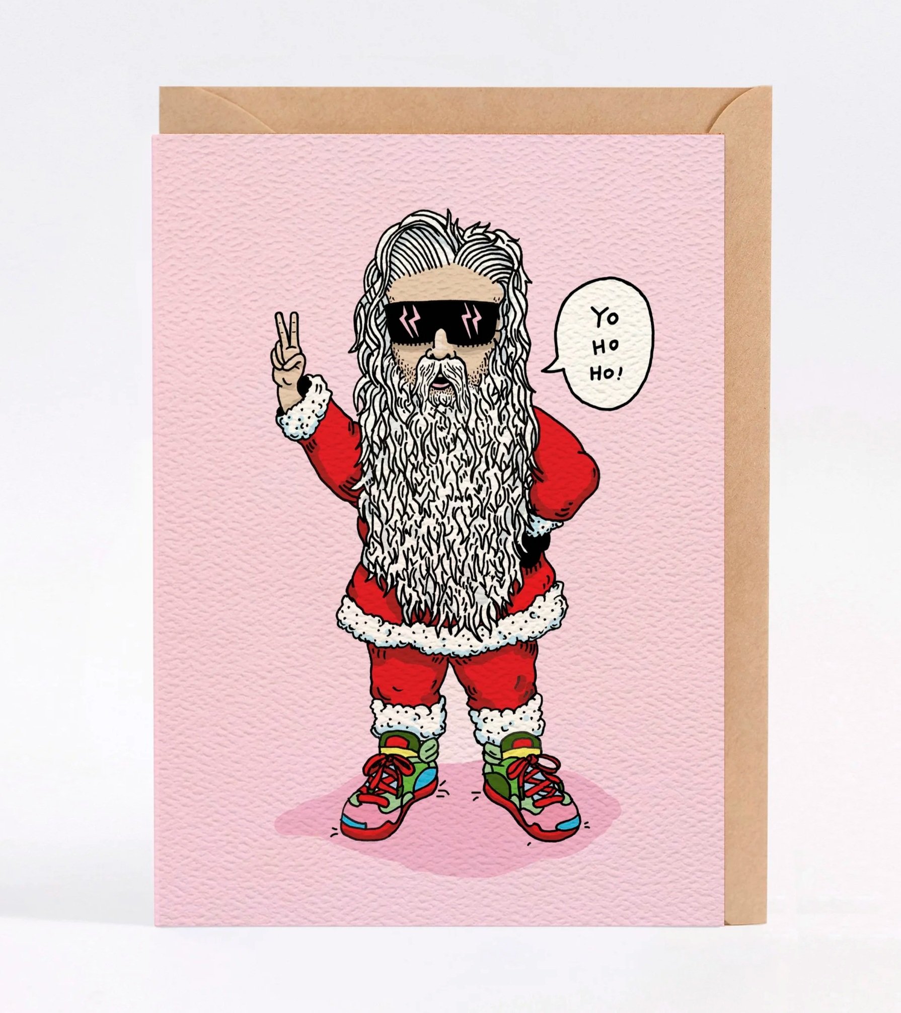 Christmas card - funny Christmas card - Cool Australian made Christmas card - Yo Ho Ho by Wally Paper Co Melbourne - made in Australia