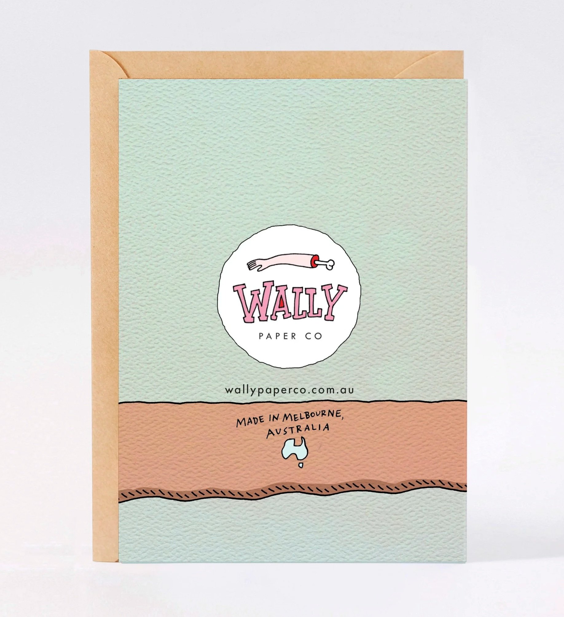 Father's day card - Australian made funny dad card - Thumbs Up by Wally Paper Co Melbourne - made in Australia