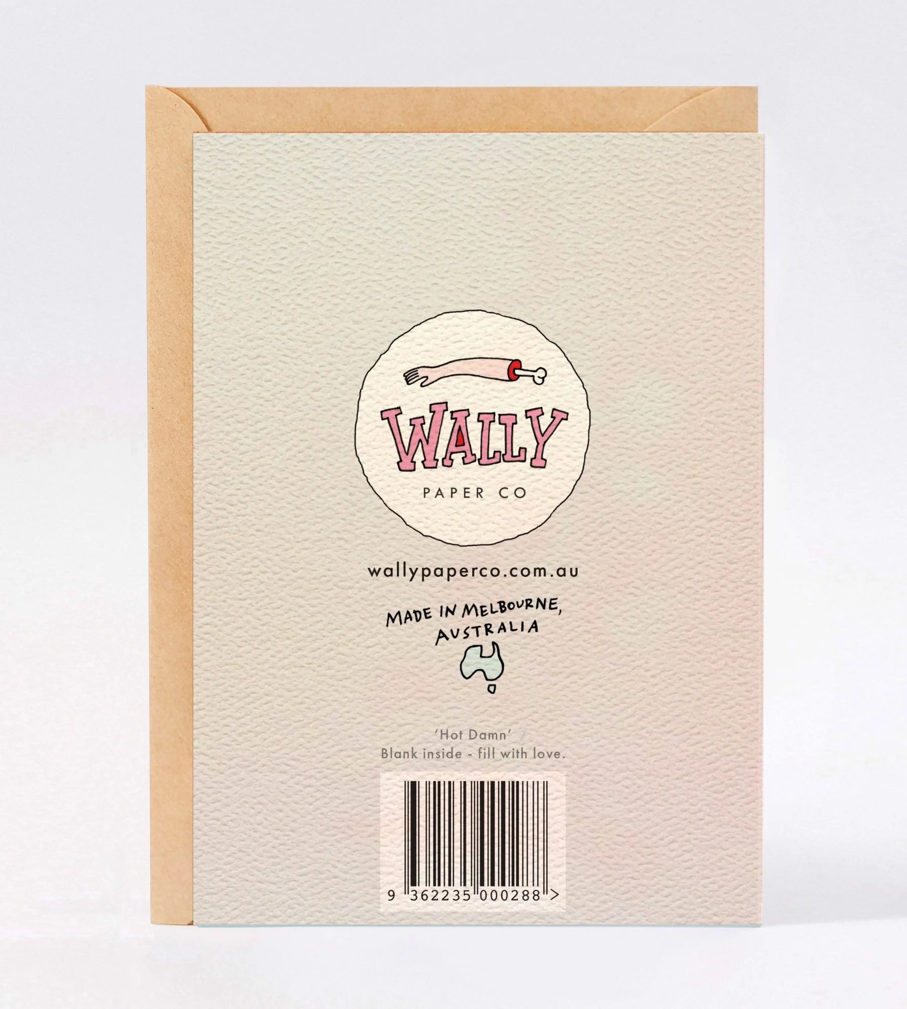 Congratulations card - Australian made congratulations card - Hot Damn by Wally Paper Co Melbourne - made in Australia