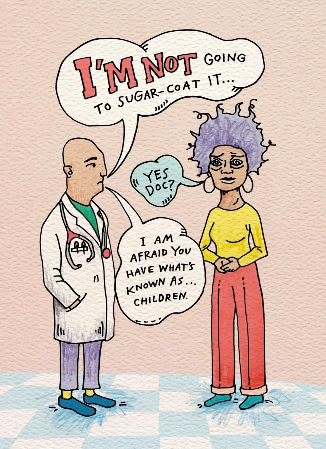 Mother's day card - Australian made funny mother's day card - Sugar-Coat by Wally Paper Co Melbourne - made in Australia