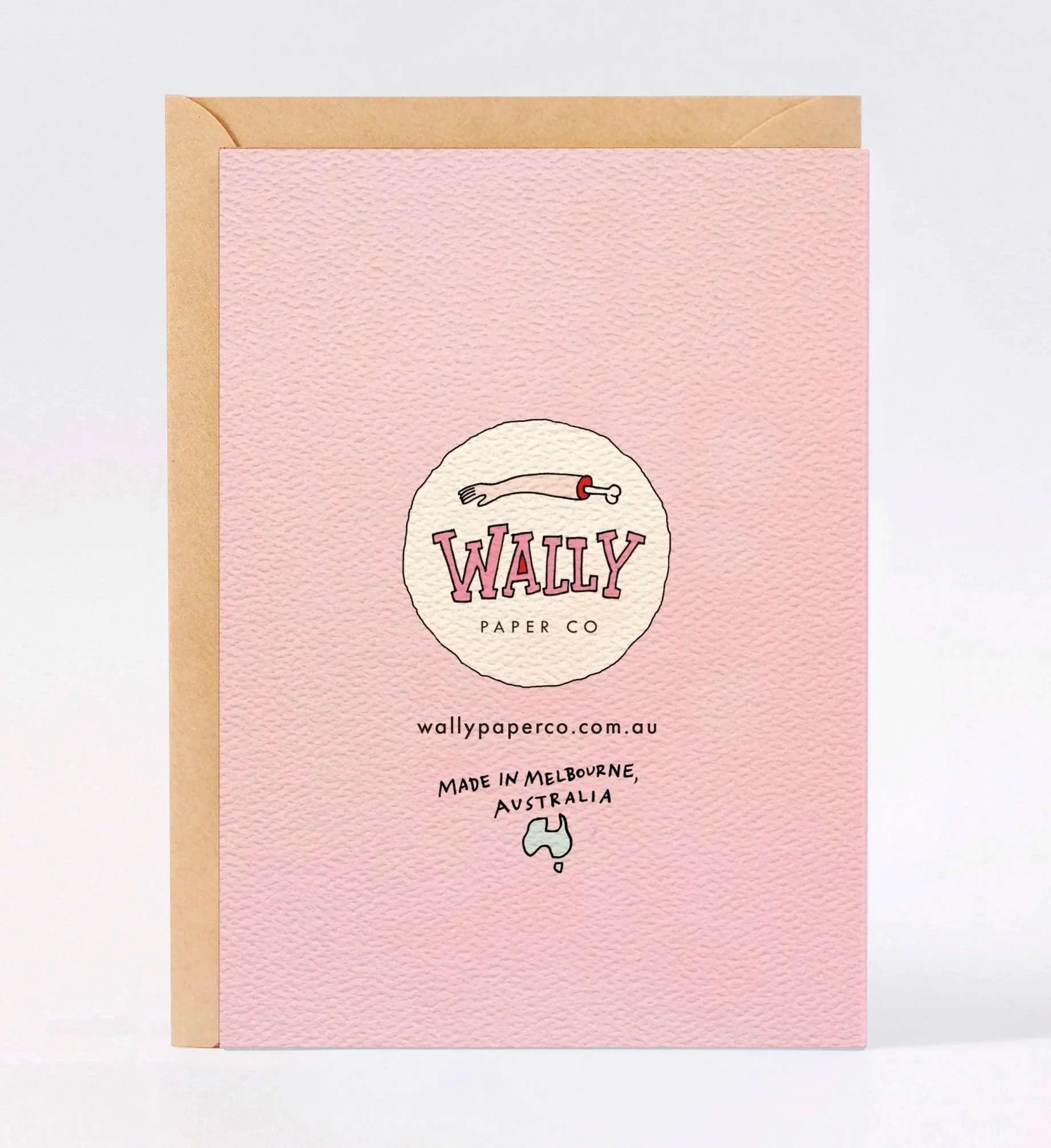 Christmas card - cute and funny Christmas card - Australian made Christmas card - Mistletoe by Wally Paper Co Melbourne - made in Australia