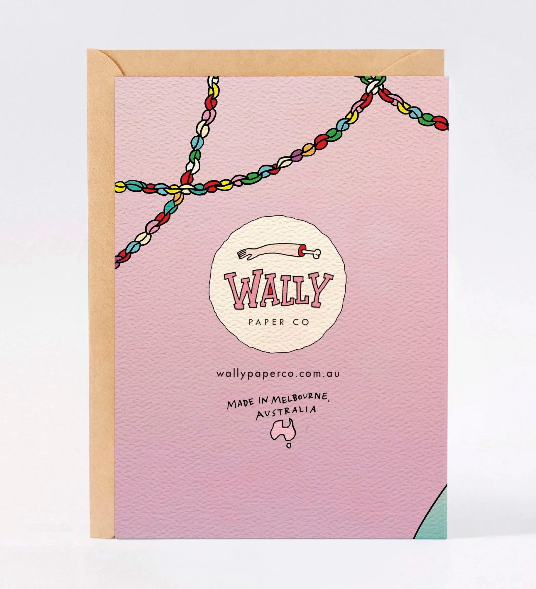 Christmas card - funny Christmas card - Australian made Christmas card - Pavlova by Wally Paper Co Melbourne - made in Australia