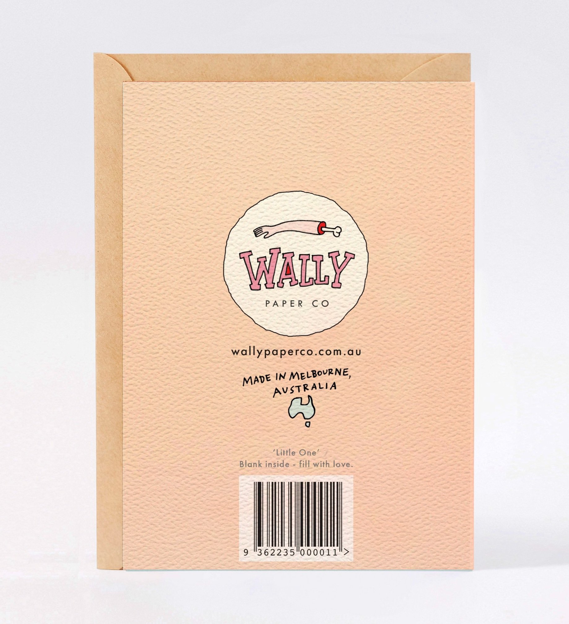 New baby card - funny new baby card - baby shower card -Little One by Wally Paper Co Melbourne - made in Australia