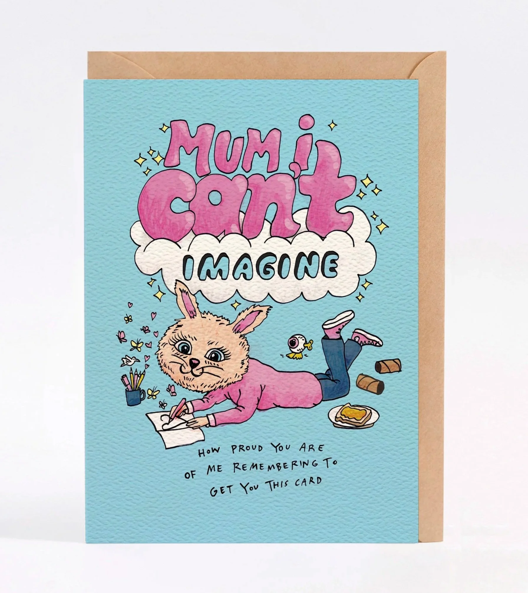 Mother's Day card mum card Proud Mama by Wally Paper Co Melbourne made in Australia