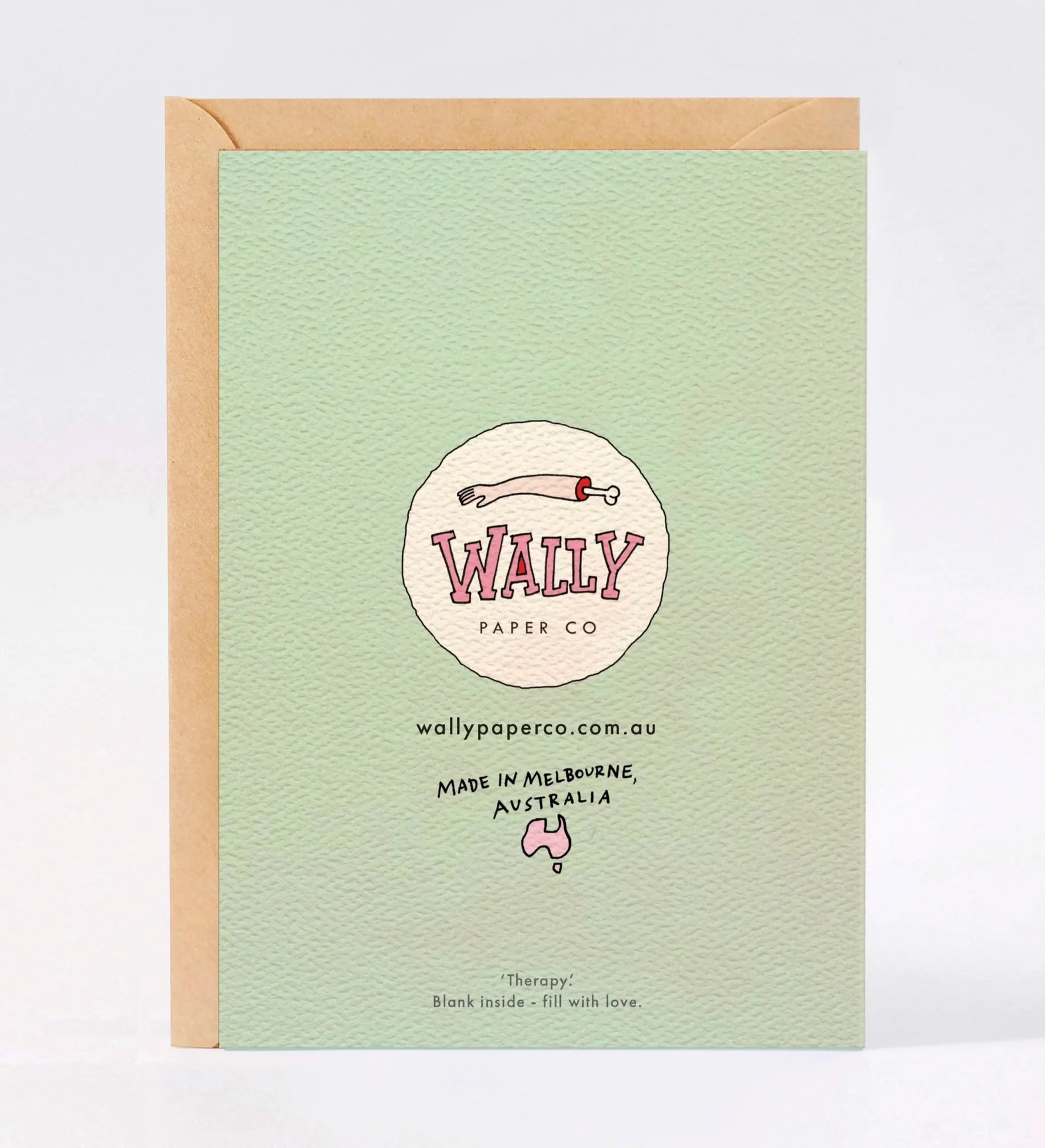 Christmas card - funny Christmas card - Australian made Christmas card - Therapy by Wally Paper Co Melbourne - made in Australia