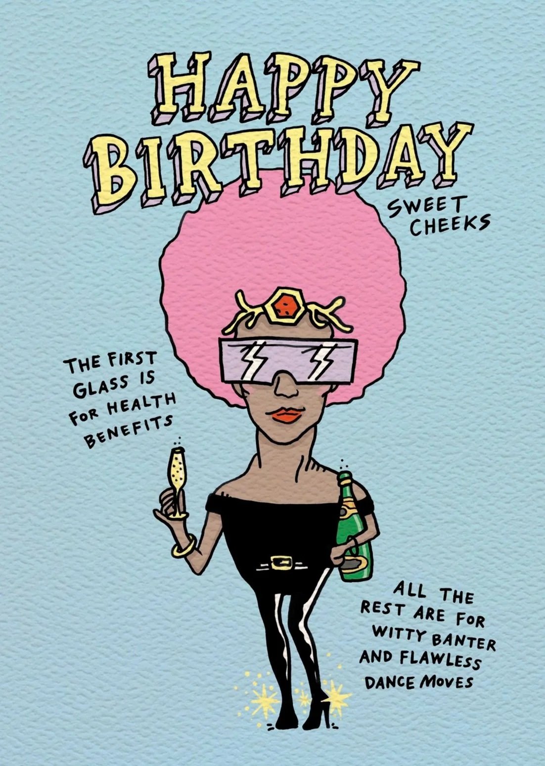 Birthday card - Australian made funny birthday card - Witty Banter by Wally Paper Co Melbourne - made in Australia