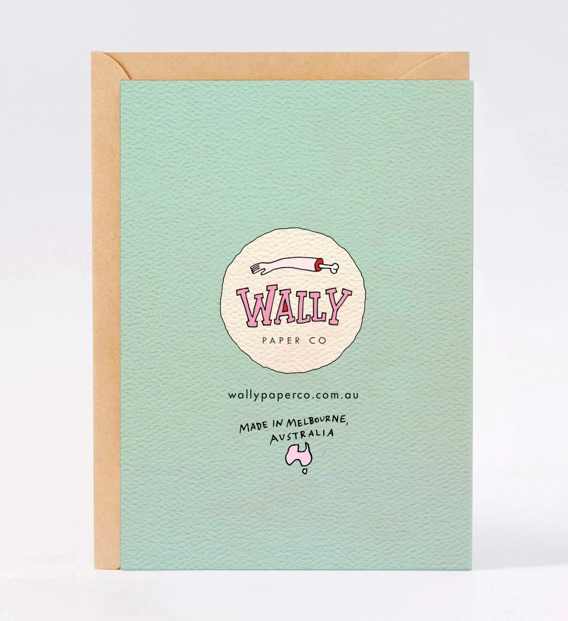 Teacher card - Australian made thank you teacher card - Full Moon by Wally Paper Co Melbourne - made in Australia