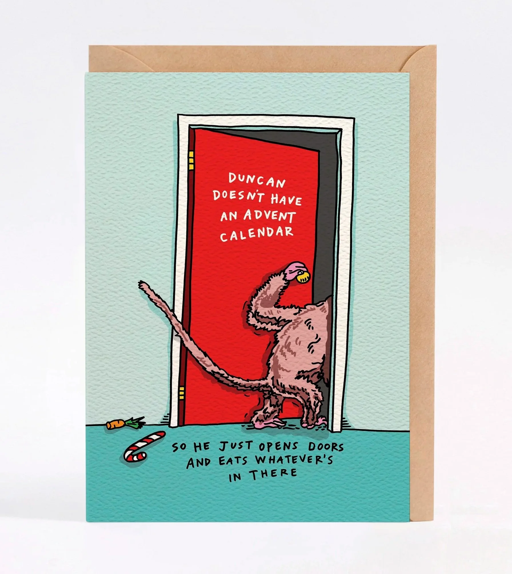 Christmas card - funny Christmas card - Australian made Christmas card - Advent Calendar by Wally Paper Co Melbourne - made in Australia