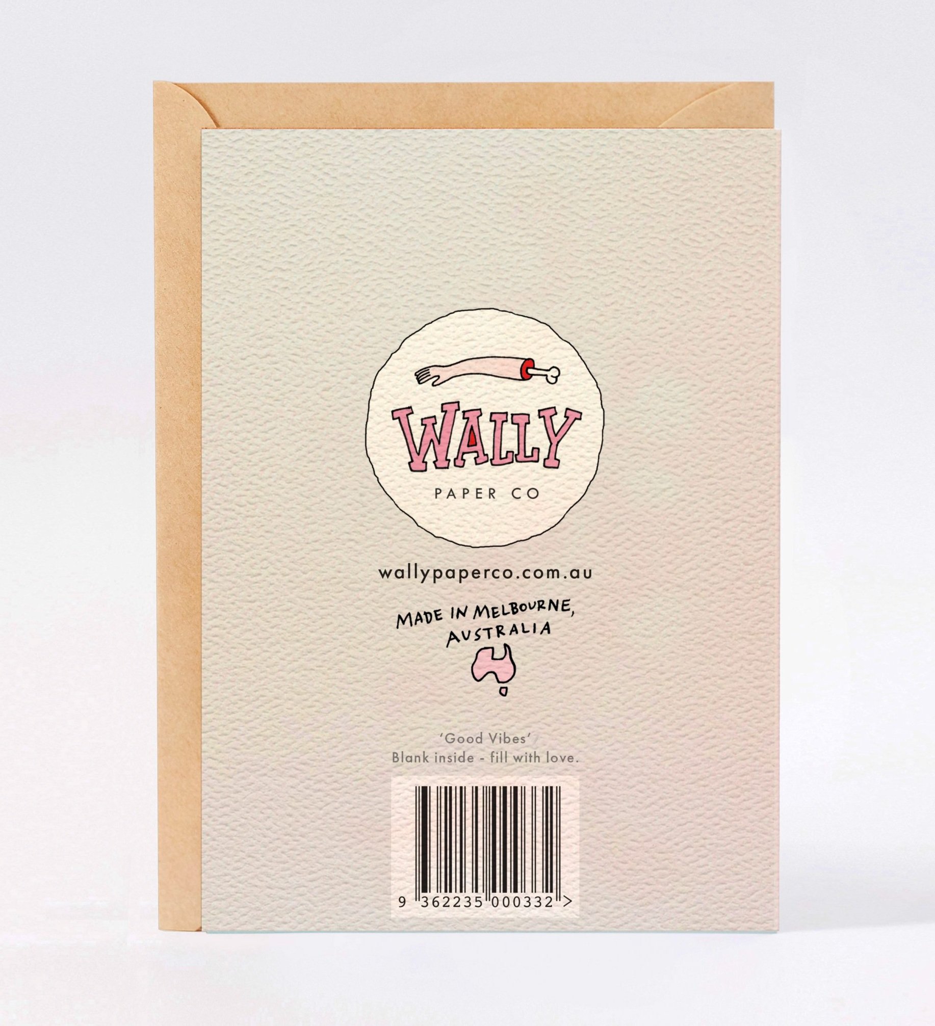 Kids birthday card - teen birthday card - tween birthday card - Australian made kids birthday card - funny kids birthday card - Good Vibes by Wally Paper Co Melbourne - made in Australia