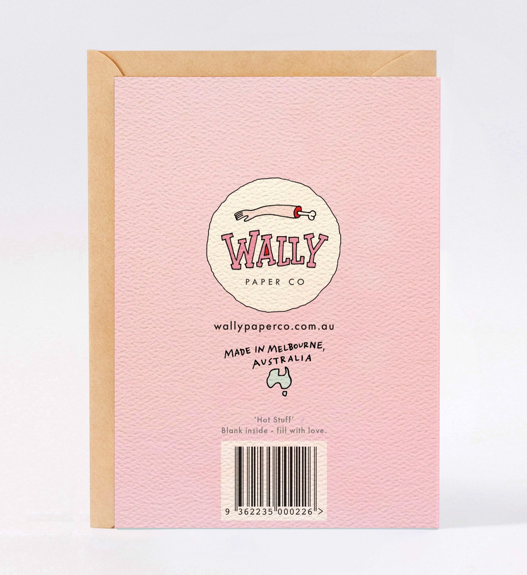 Birthday card - funny birthday card - Australian made birthday card - Hot Stuff by Wally Paper Co Melbourne - made in Australia