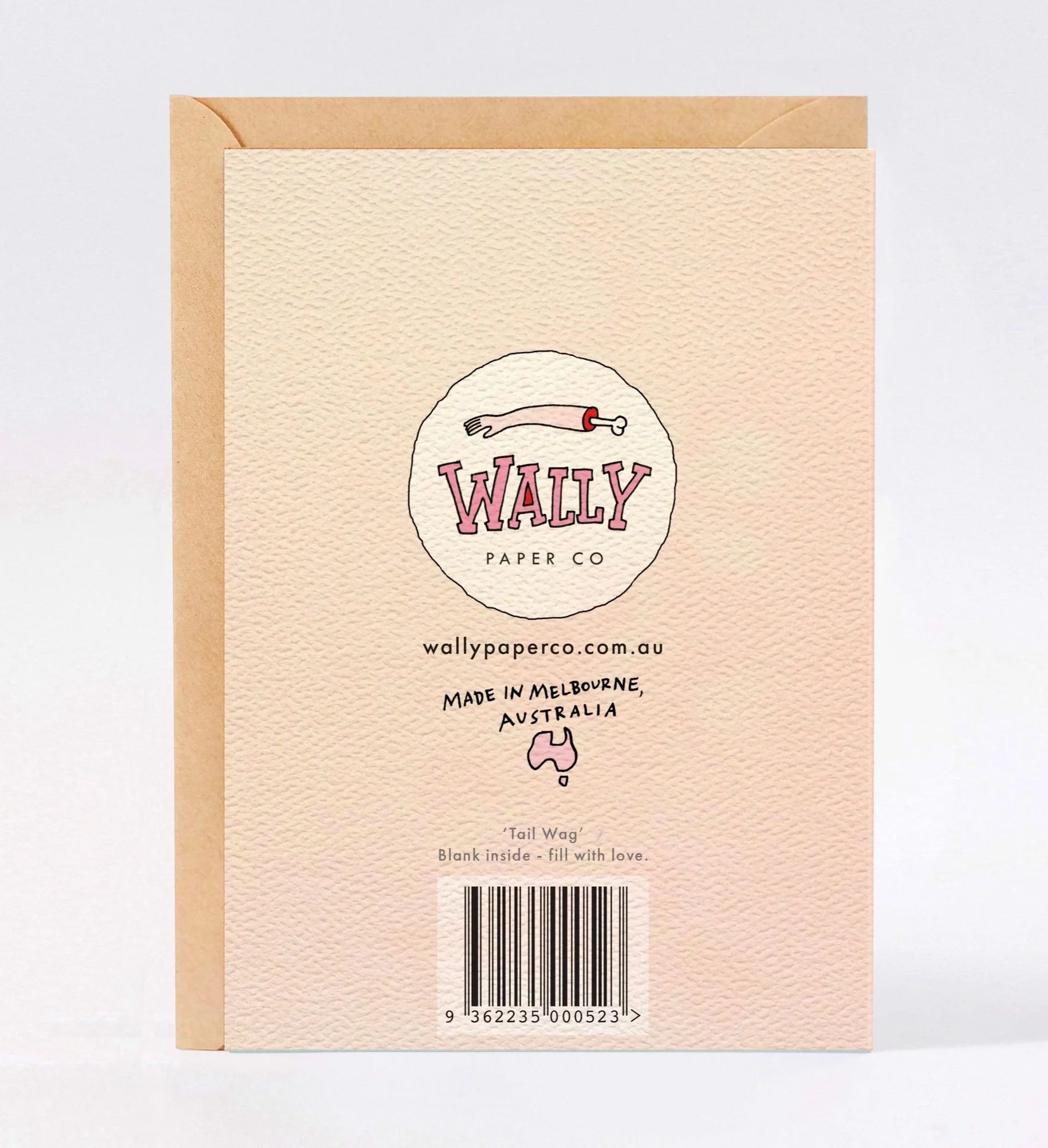 Funny Fathers Day card - funny dad birthday card - Australian made fathers day card - Tail Wag by Wally Paper Co Melbourne - made in Australia