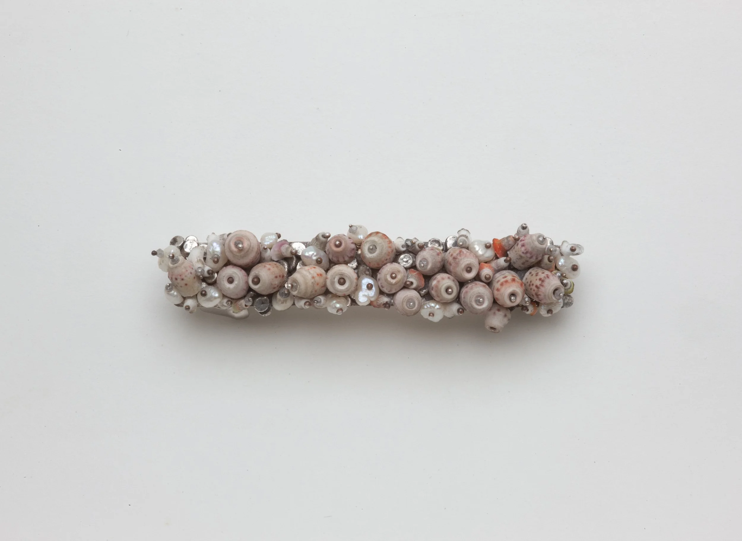 Sea Urchin Barrette Hair Clip with Diamonds 1.jpg