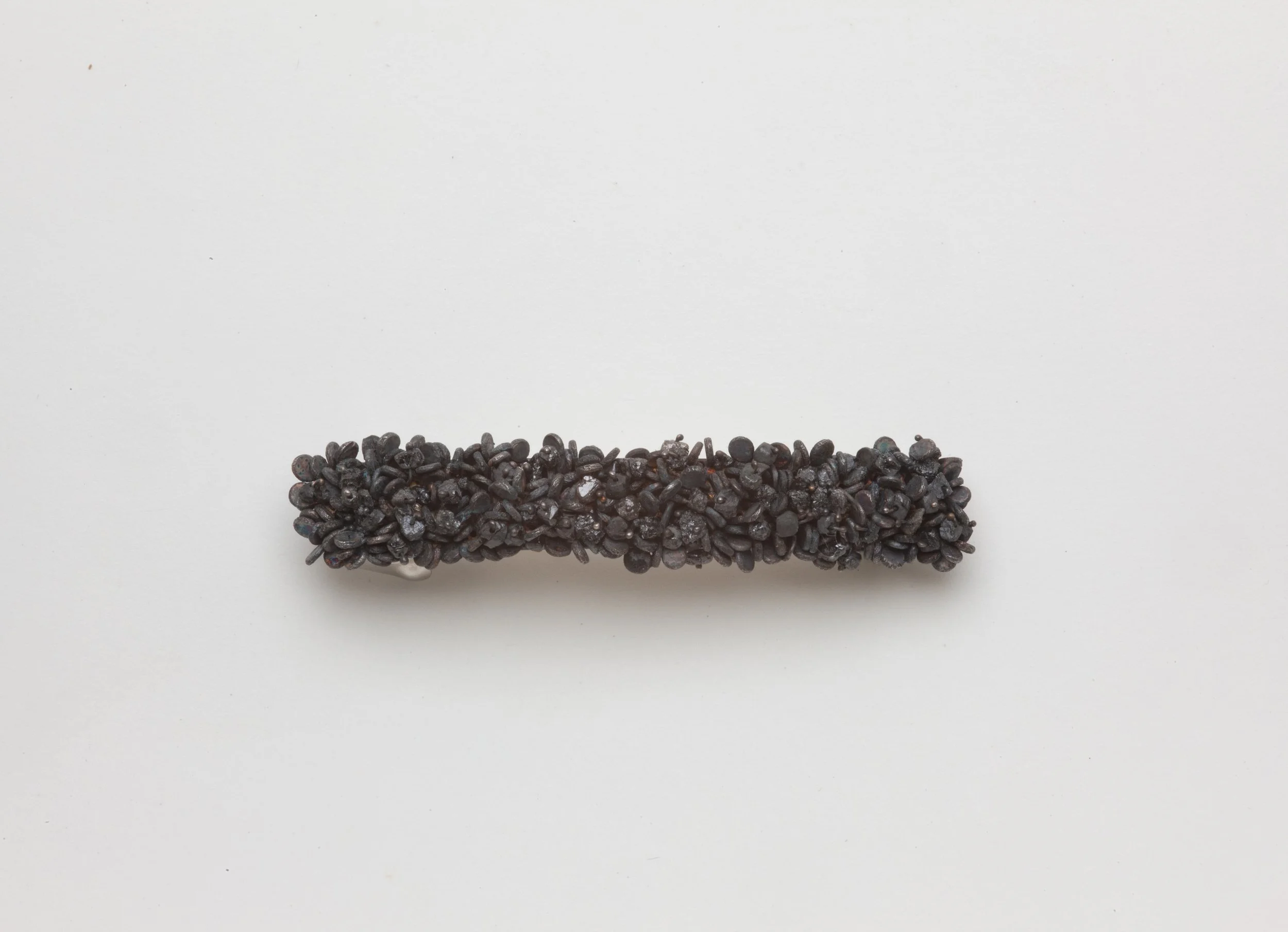 Coal Barrette Hair Clip with Rough Black Diamonds 1.jpg