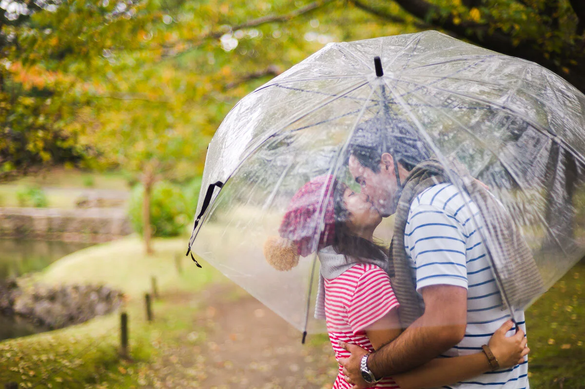 Tokyo Rainy Days Photoshoot
