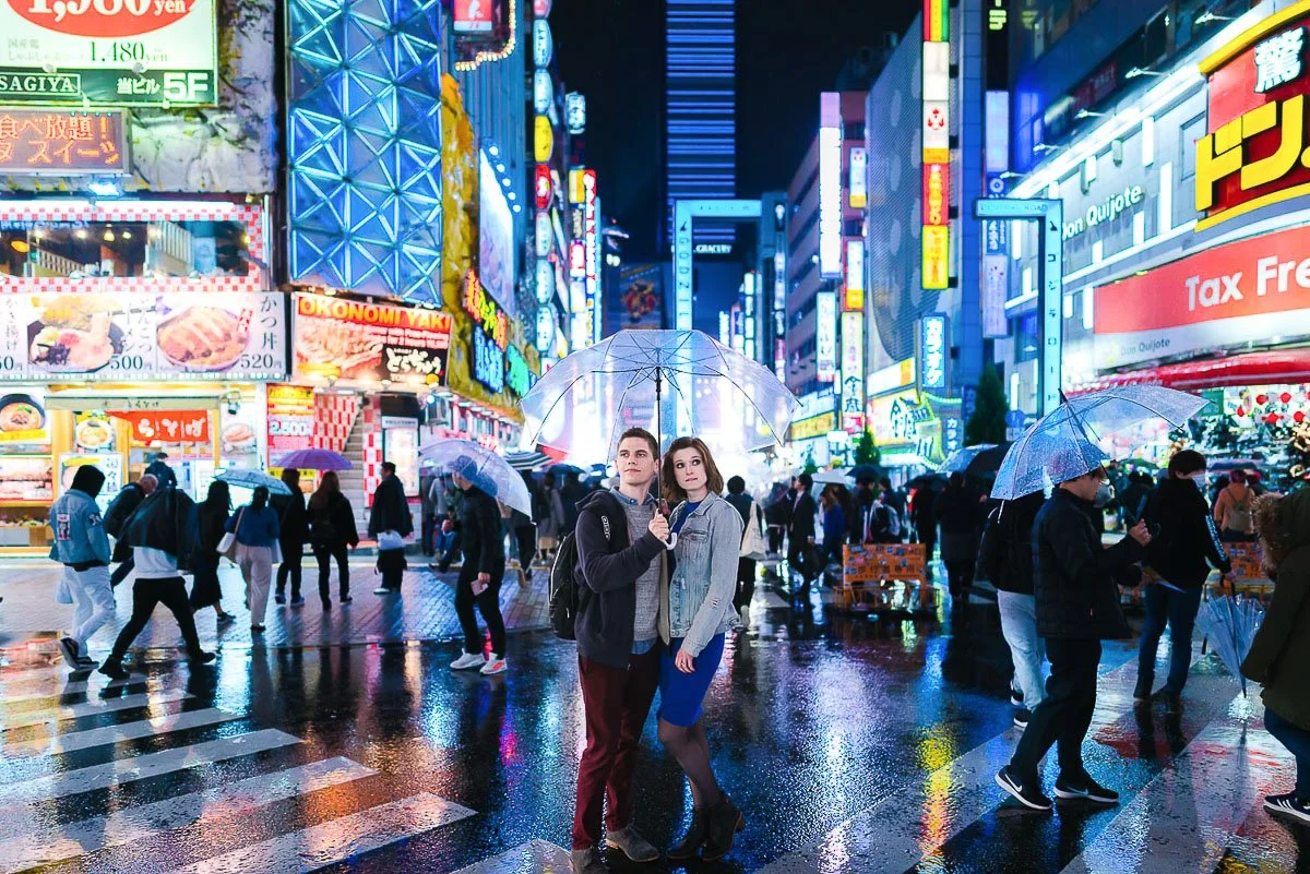 Special Offer: Tokyo sakura and Neon Lights Photoshoot