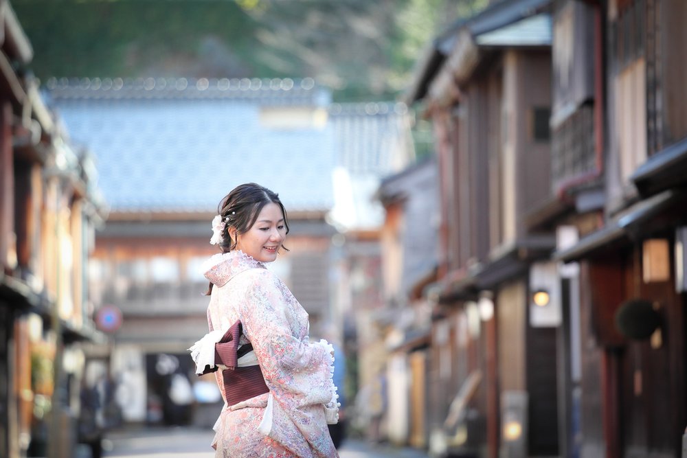 Kanazawa kimono photoshoot