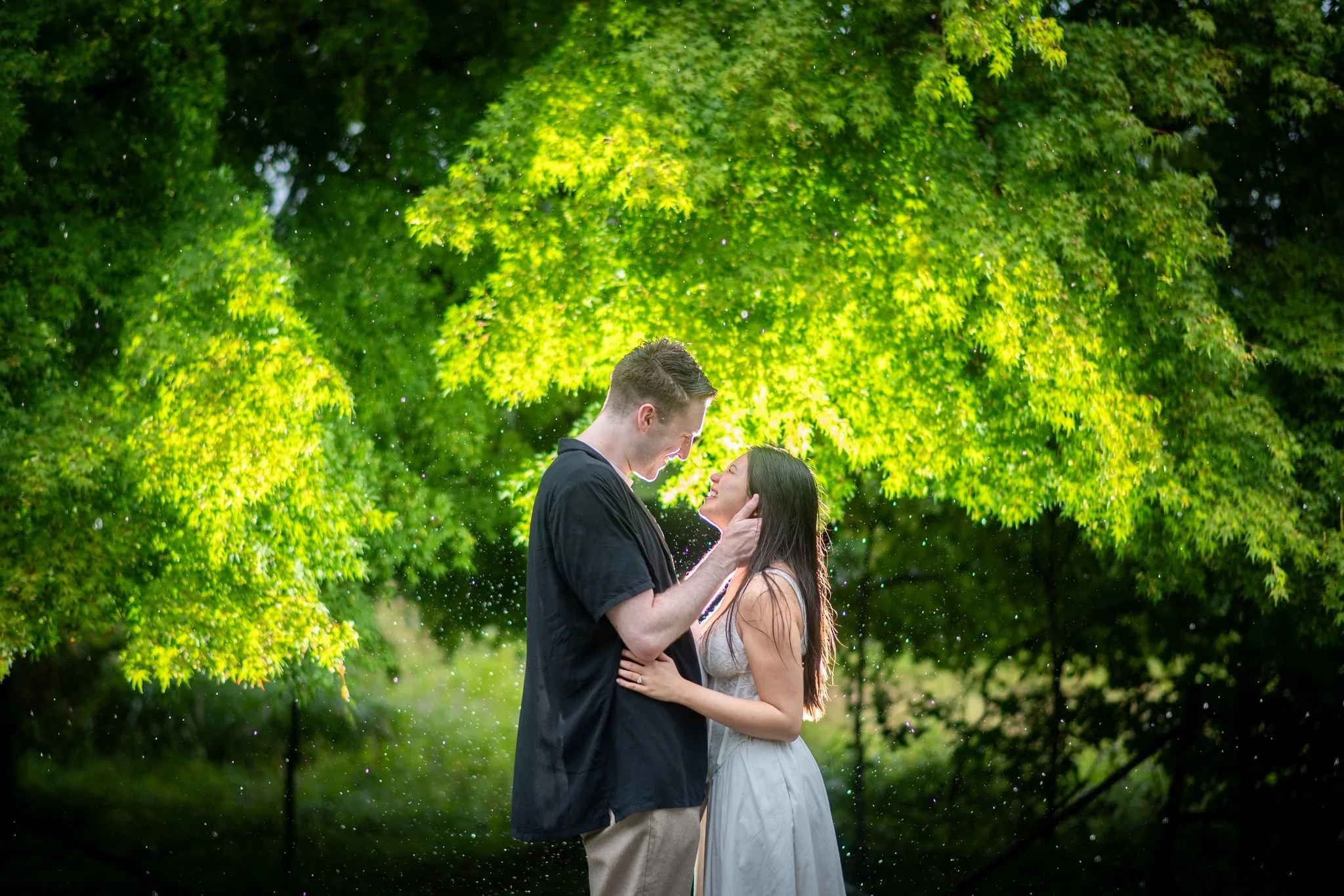 Lake Kawaguchi surprise proposal photographer