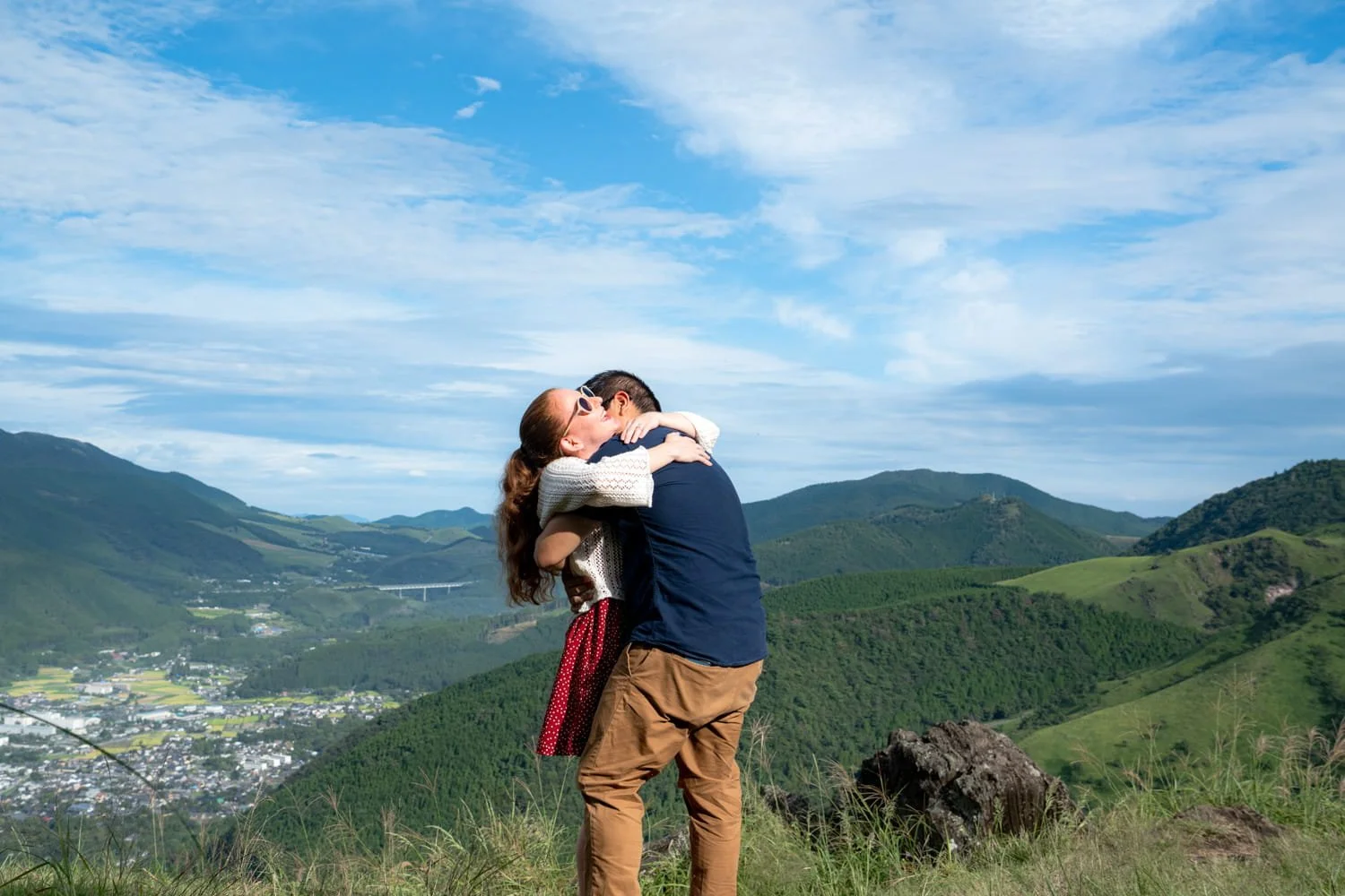 Yufuin surprise proposal photoshoot