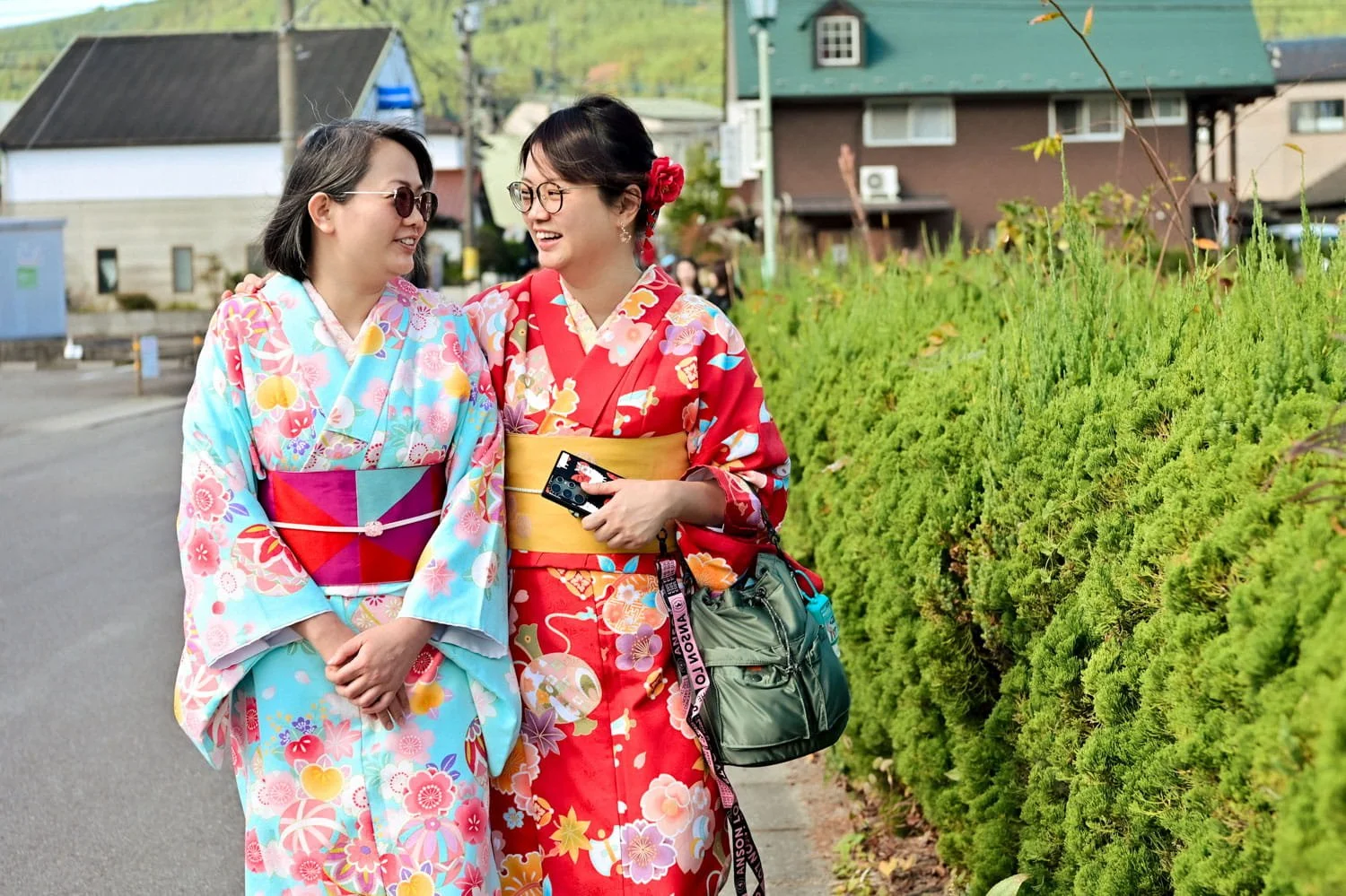 Yufuin family holiday photoshoot