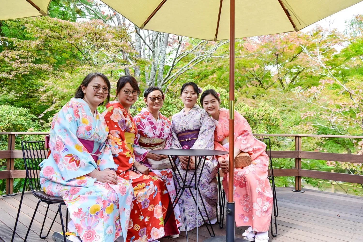 Yufuin Family vacation photoshoot