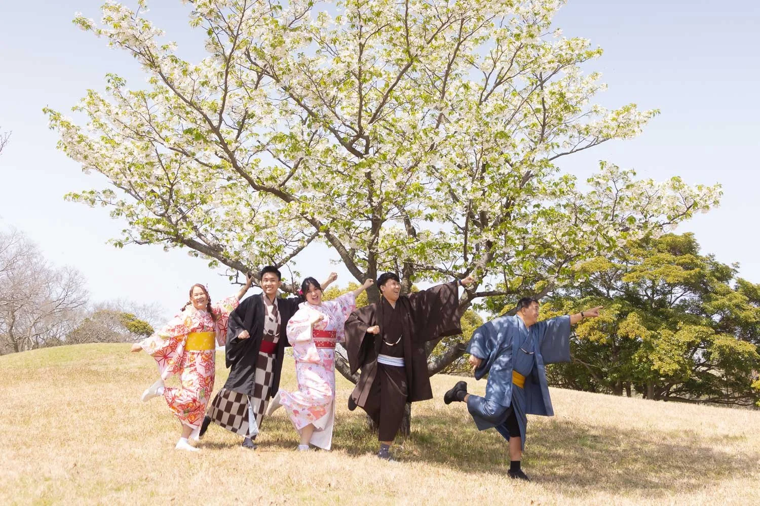 Family vacation in Uminonakamichi Seaside Park