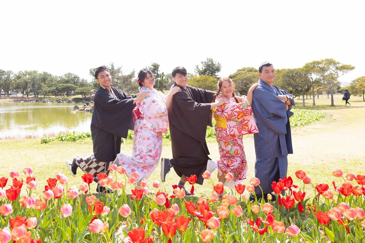 Spring photoshoot at Uminonakamichi Seaside Park