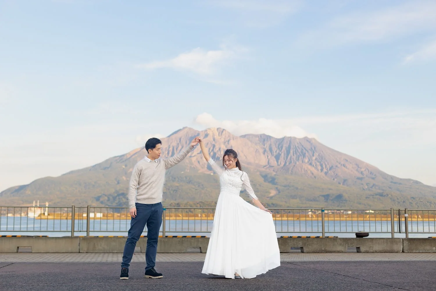 Kagoshima couple pre-wedding photoshoot