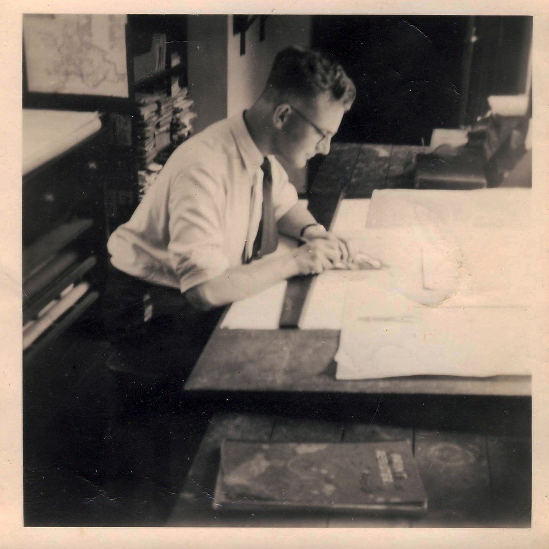 CBA is 65! 🎉🥳

On February 18th 1959, our founder Charles Blake, started Charles Blake Associates. 👏

Here is a very young Charles on the drawing board, back in the day. 😎
.
.
.
.
.
#architecture #design #art #architect #architecturephotography #