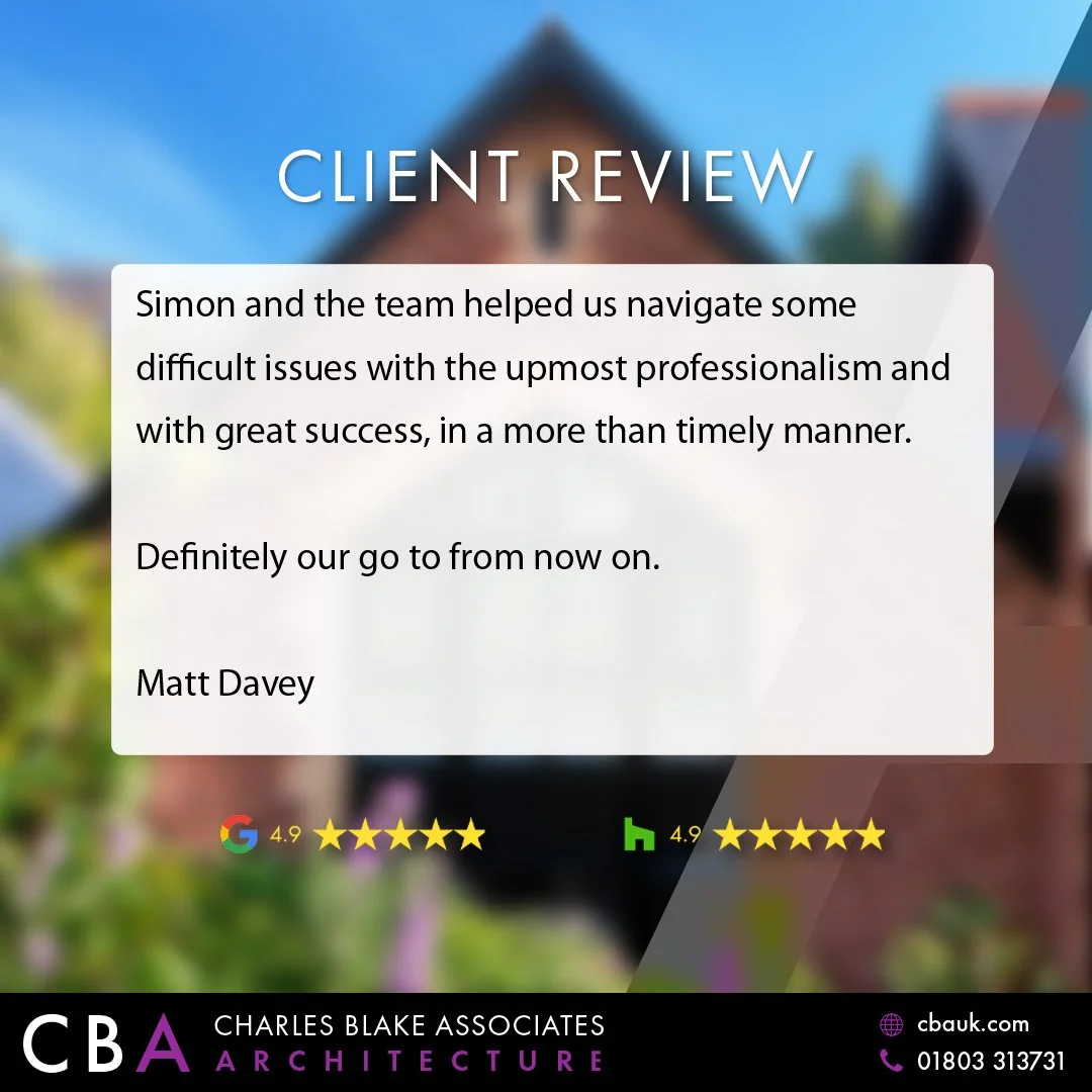 The team @cba_architecture work very hard to support their client's aspirations 🏡 

It's so lovely to receive such positive feedback - it makes it all worthwhile 👌 

Thank you Matt 🙏 

#customerservice
#reviews 
#feedback
#architecture
