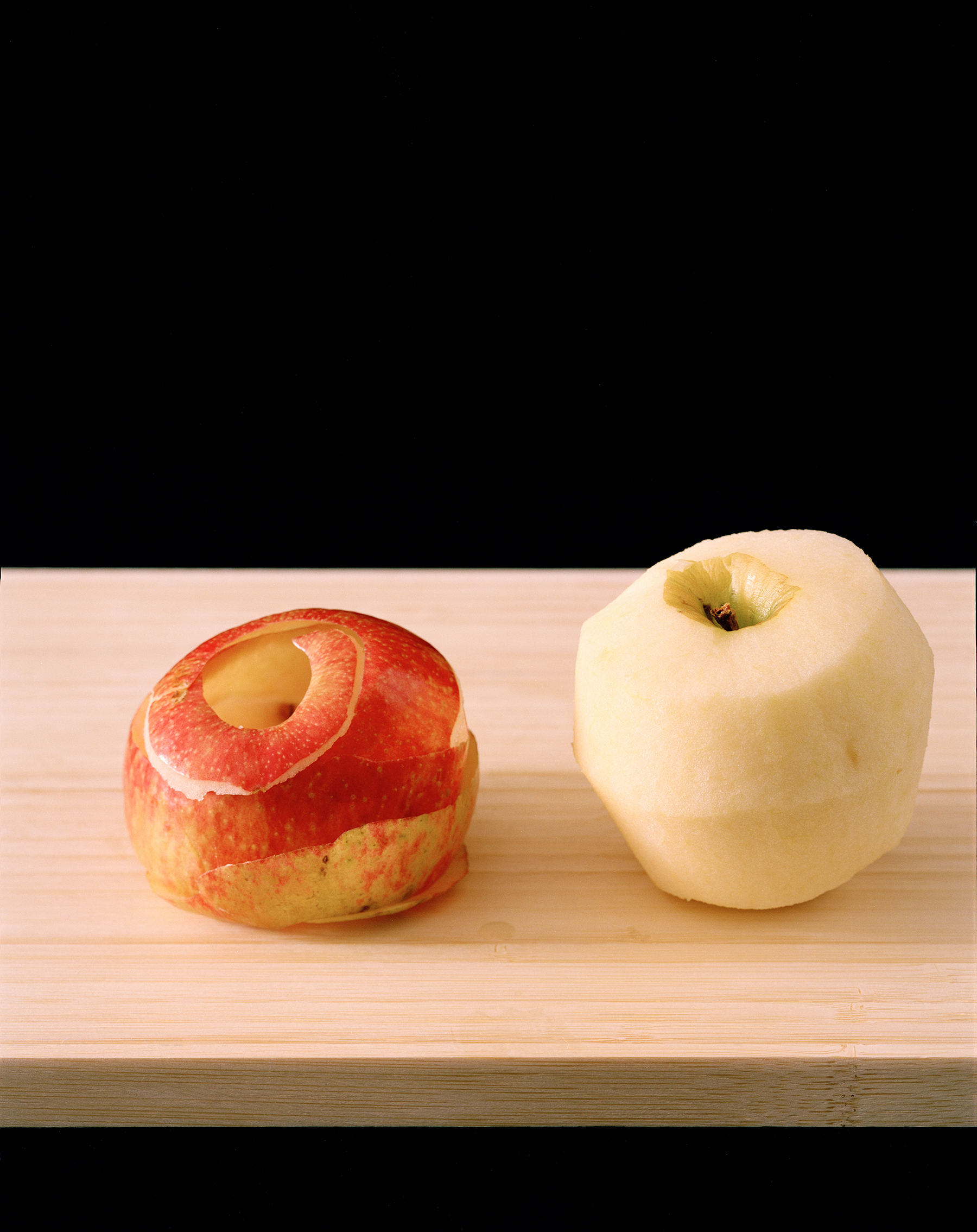 Culture Handbook No. 015 (apple with skin off), 2017