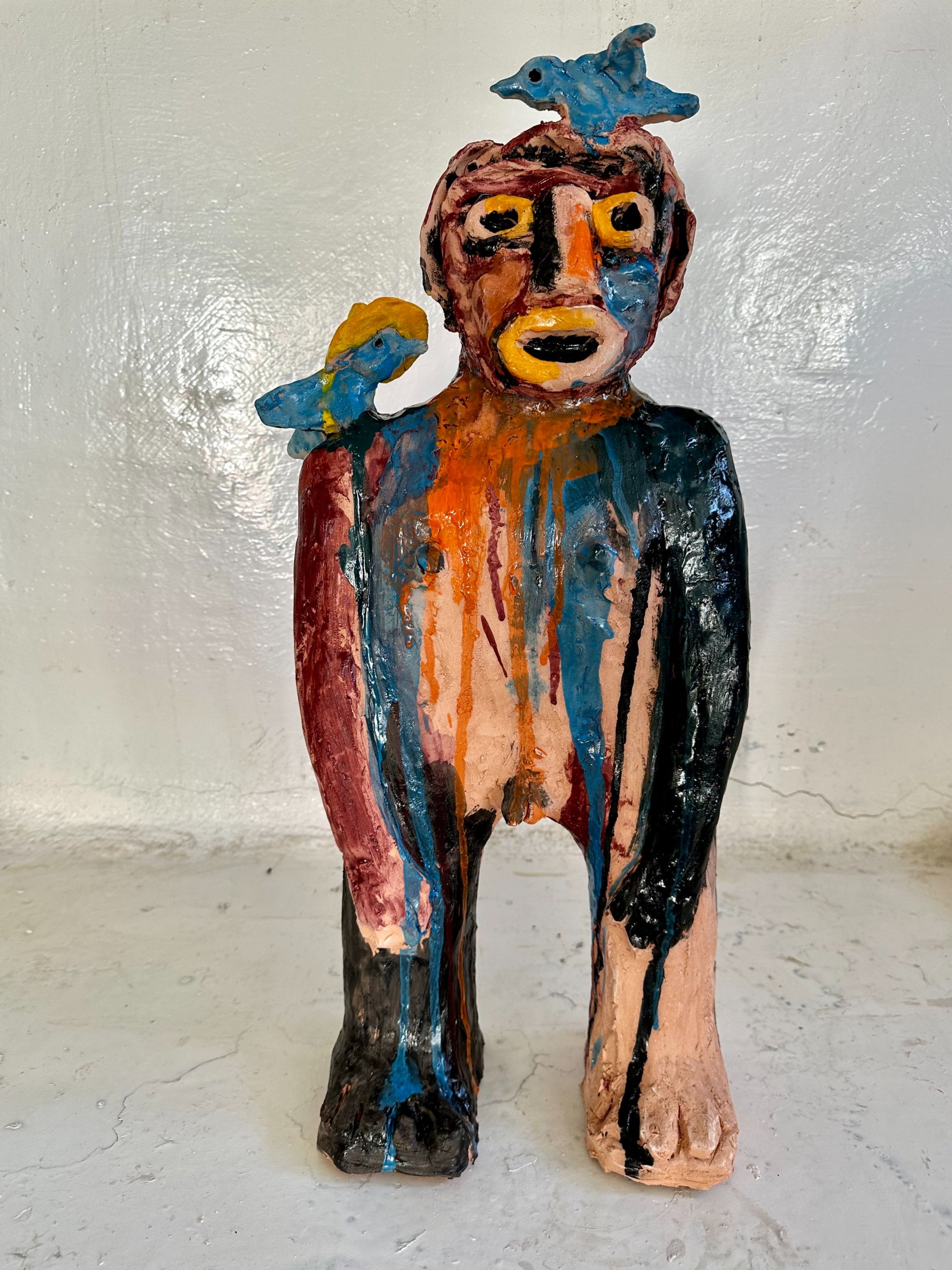   Francisco  Clay and glaze 24 x 9.24 x 6 in. 2024     