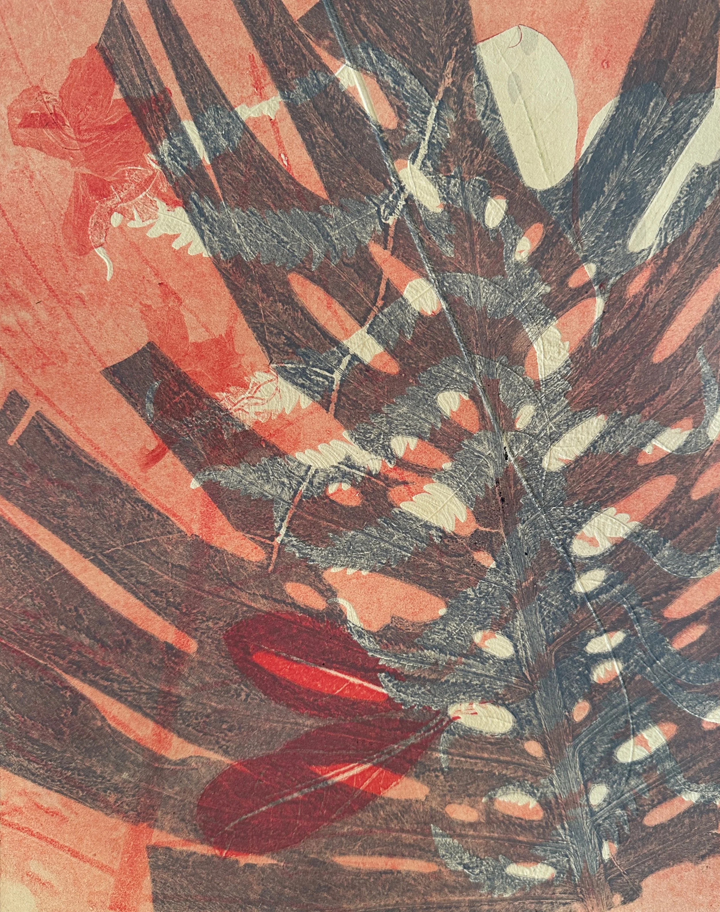 Caruso, J. Beneath the Quiet. Monoprint. 14 x 11 in. 2024..jpeg