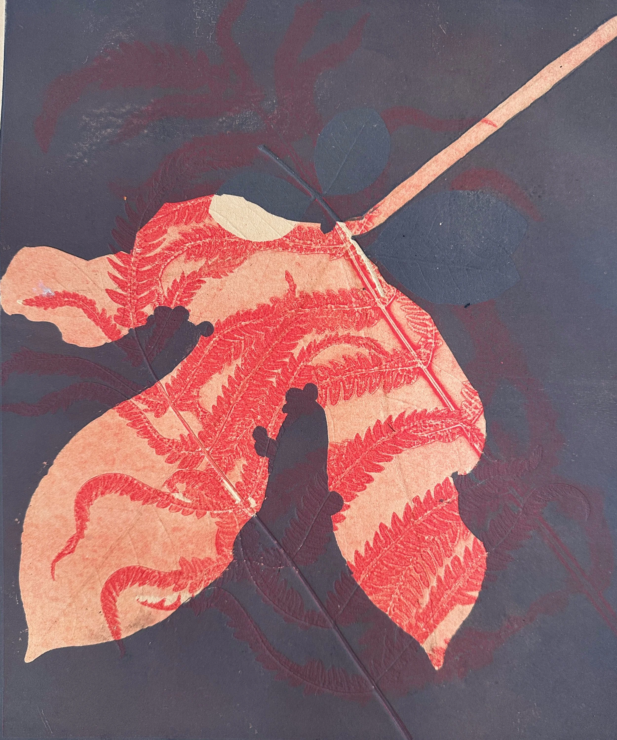 Caruso, J. I Fell for You. Monoprint. 14 x 11 in. 2024..jpeg