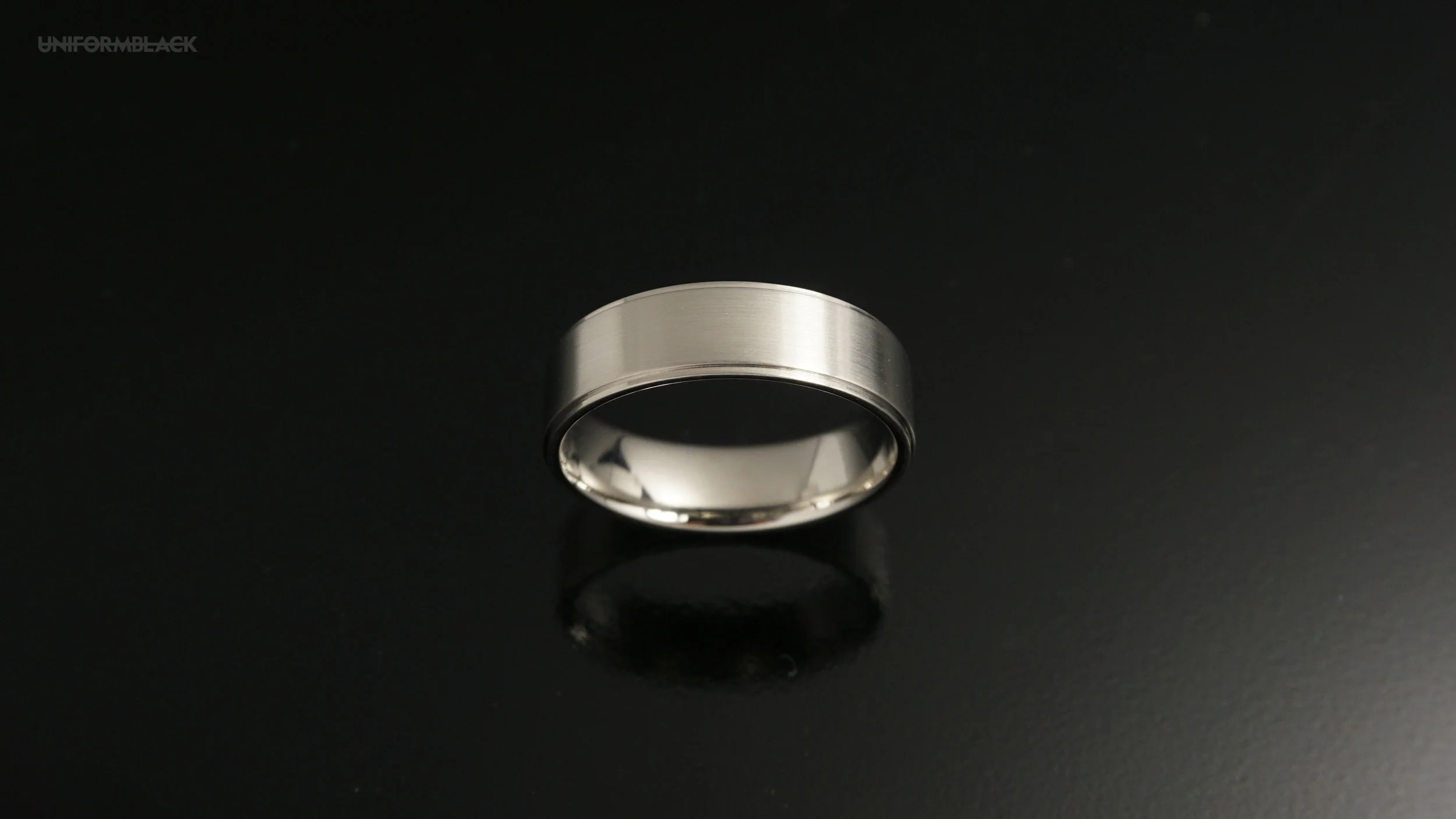 6mm Stepped Edge Platinum