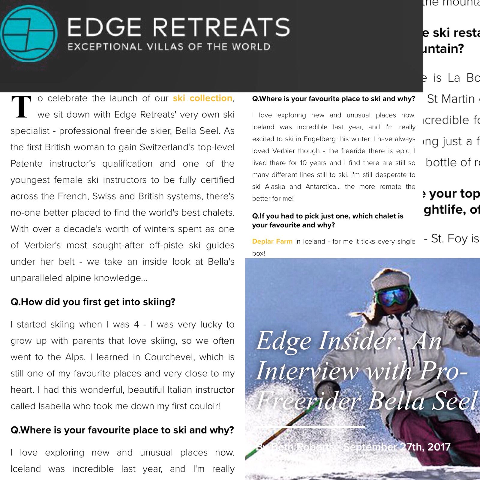 EDGE RETREATS