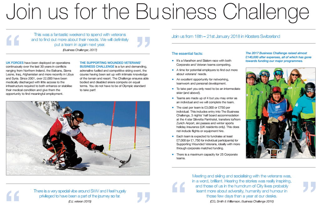 The Skiing Challenge Als Ski