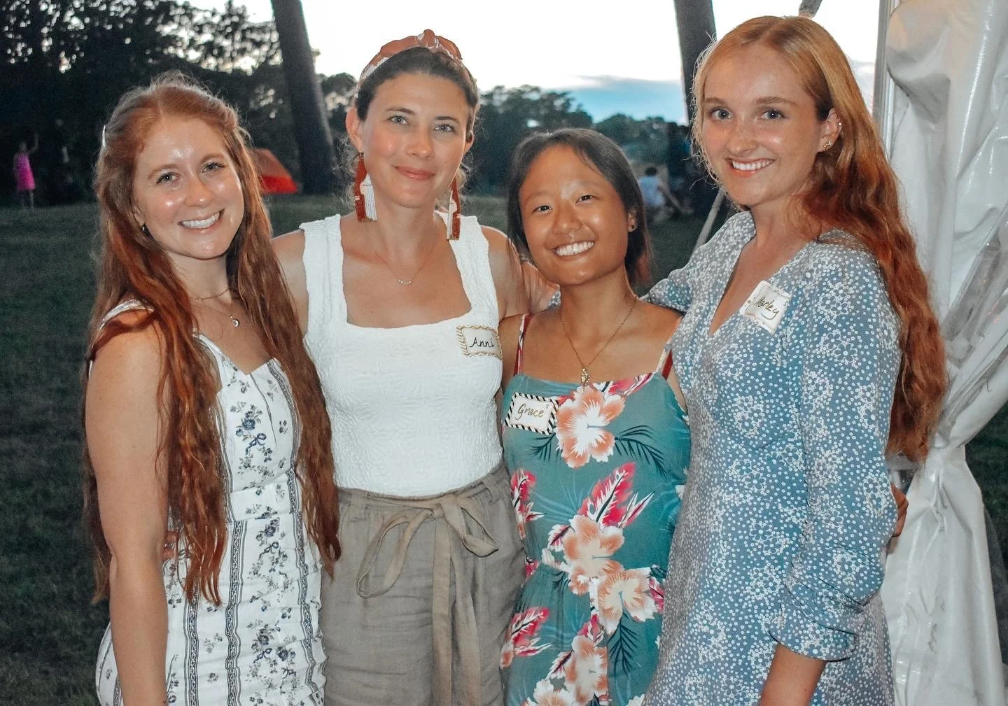 Melissa Collier, Ann-Marie Jacoby, Grace Chung, and Marley Dooling