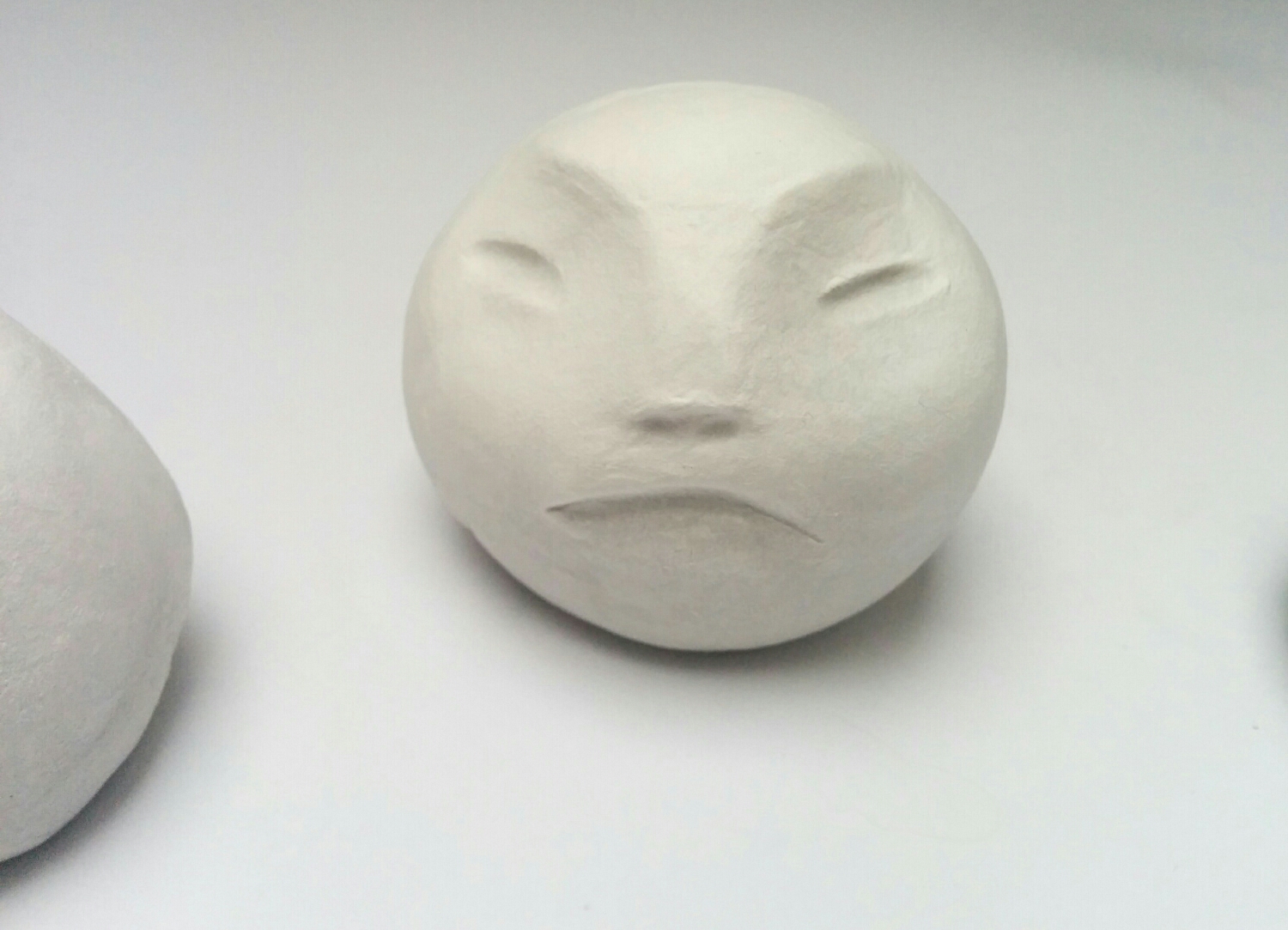 clay heads - romica spiegl-jones of romica jones design