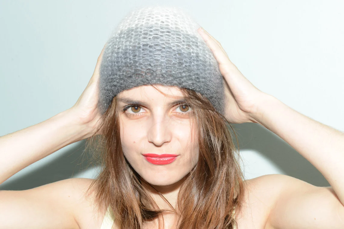 Free pattern today, le bonnet effet ombré