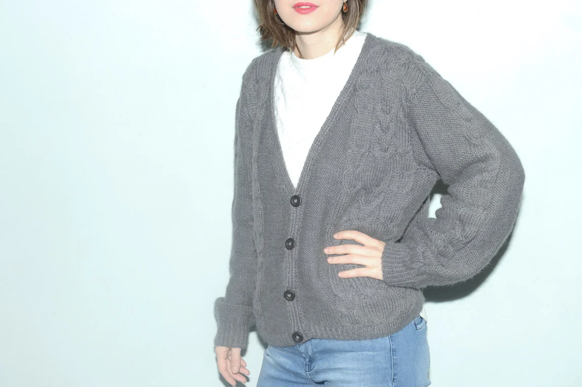 Baby Alpaga + hiver + grisaille = Coco Gris