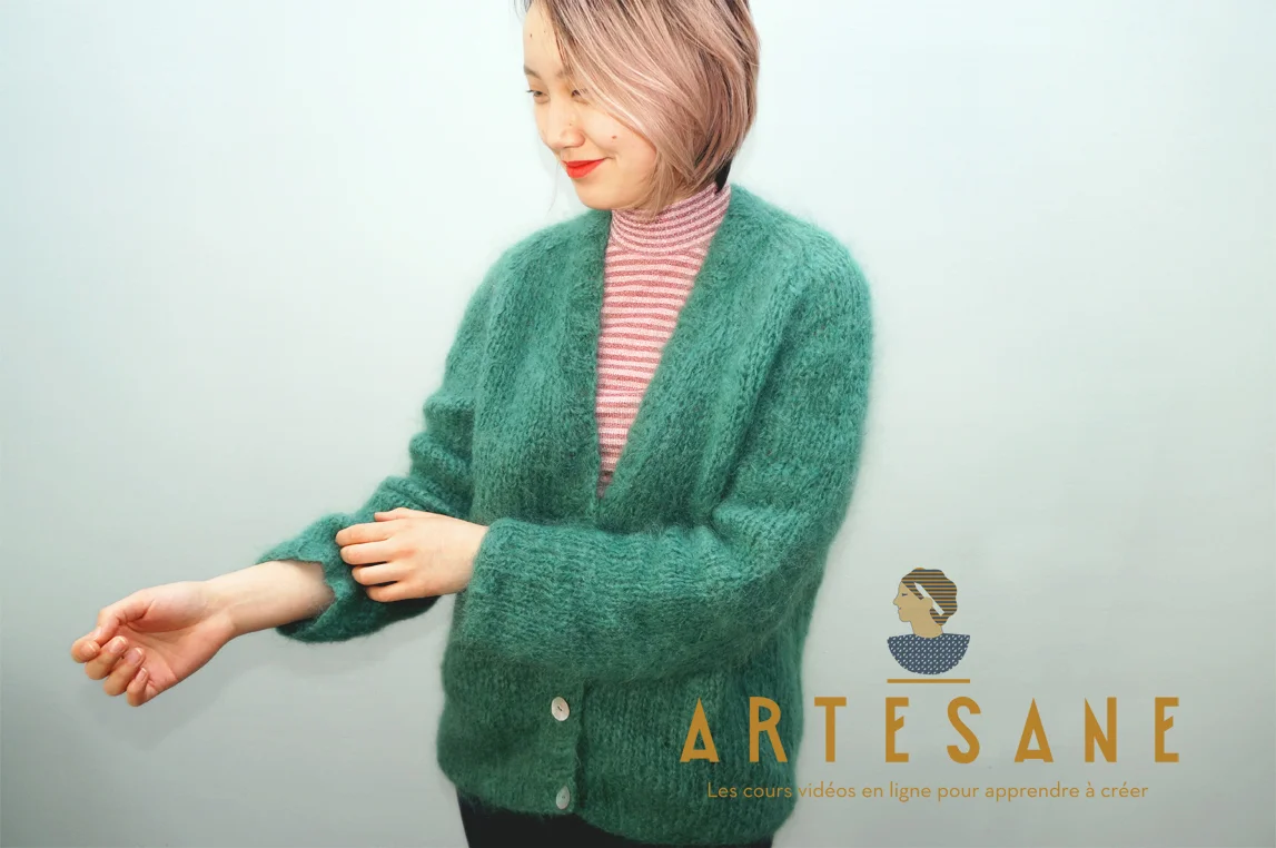 Point tricot et tout le reste, et surtout le cours de Paprika chez Artesane !