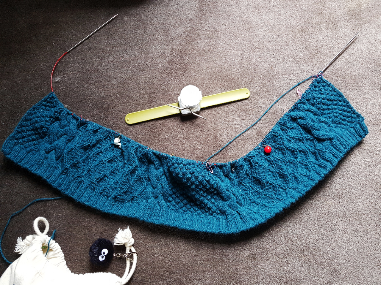 Début de Week Point Tricot : le jour où on s'est réconciliés le magic-loop et moi