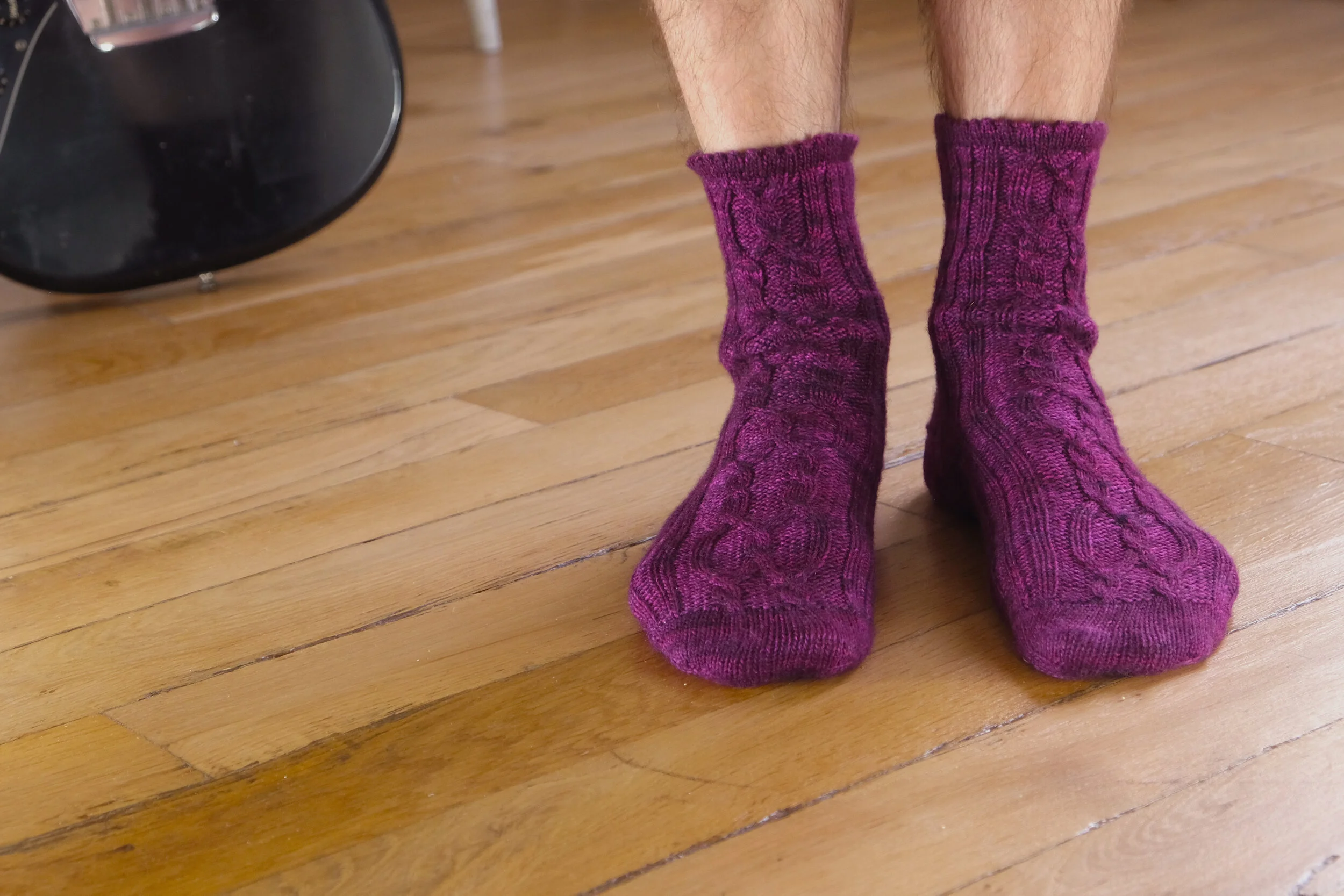 Déjà les dernières chaussettes de l'avent ! 